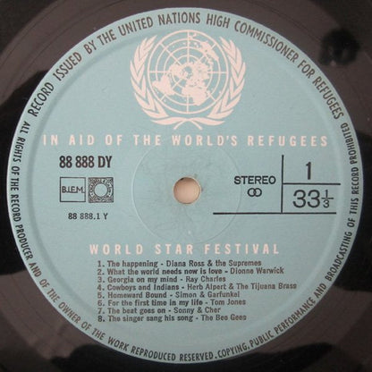 Various  - World Star Festival (LP) 45313 Vinyl LP Goede Staat