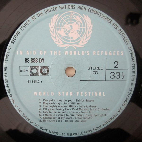 Various  - World Star Festival (LP) 45313 Vinyl LP Goede Staat