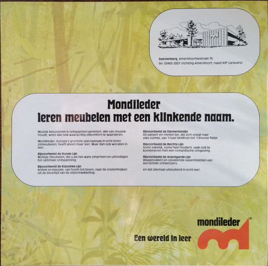 Various - Mondileder Leren Meubelen Met Een Klinkende Naam (LP) Vinyl LP Vinyl Zeer Goed / Hoesje Goed "VINYLSINGLES.NL"