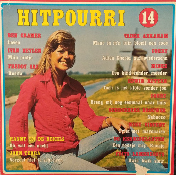 Various - Hitpourri 14 (LP) 40776 Vinyl LP Goede Staat