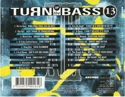 Various - Turn Up The Bass Volume ** (CD) Compact Disc Goede Staat
