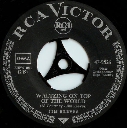 Jim Reeves - I Love You Because Vinyl Singles Vinyl Goed / Hoes Generic