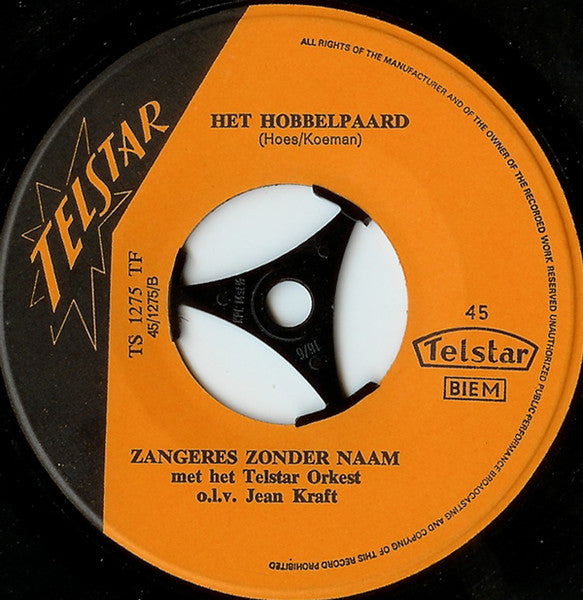 Zangeres Zonder Naam - Eduard En Helena * 35752 Vinyl Singles VINYLSINGLES.NL