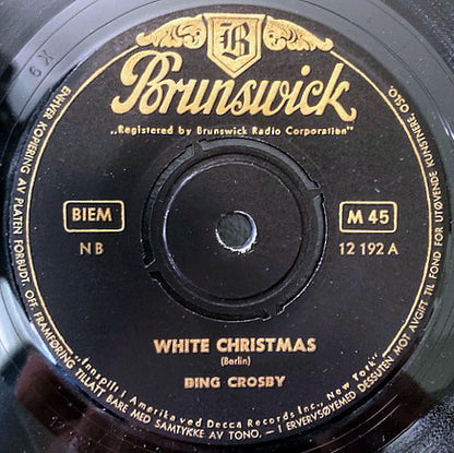 Bing Crosby - White Christmas 37432 Vinyl Singles Goede Staat