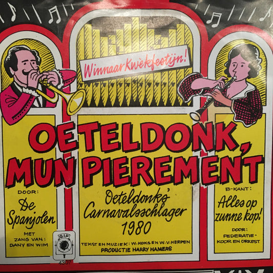 Spanjolen, M.M.V. Federatie Orkest - Oeteldonk Mijn Pierement