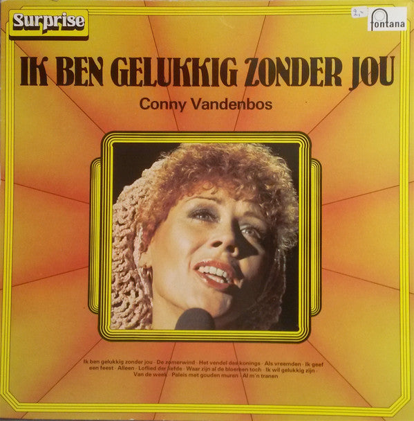 Conny Vandenbos - Ik Ben Gelukkig Zonder Jou (LP) 49546