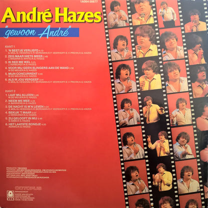 André Hazes - Gewoon André (LP) Vinyl LP Vinyl Goed / Hoesje Goed "VINYLSINGLES.NL"