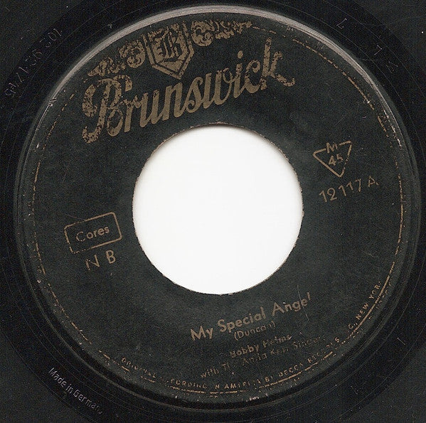 Bobby Helms - My Special Angel Vinyl Singles Vinyl Very Good (VG) <br> Hoes Generic