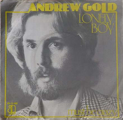 Andrew Gold - Lonely Boy Vinyl Singles Vinyl Goed / Hoes Tekst