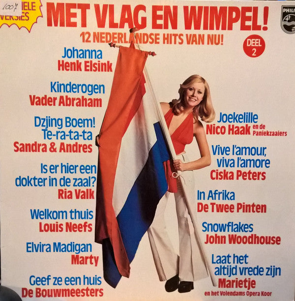 Various - Met Vlag En Wimpel! (Deel 2) (LP) 41043 Vinyl LP Goede Staat