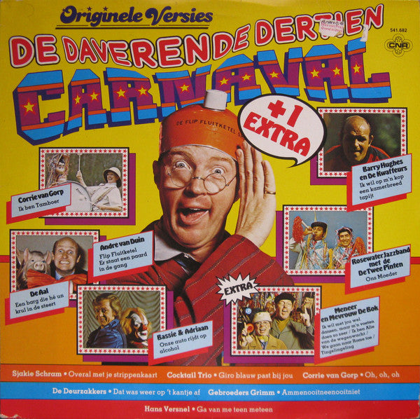 Various - De Daverende Dertien Carnaval + 1 Extra (LP) 51370 Vinyl LP Goede Staat