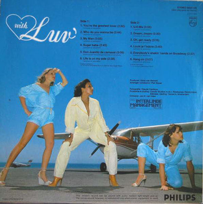 Luv' - With Luv' (LP) Vinyl LP Vinyl (VG) <br> Hoes (G+)