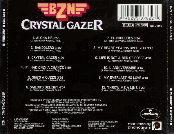 BZN - Crystal Gazer (CD)