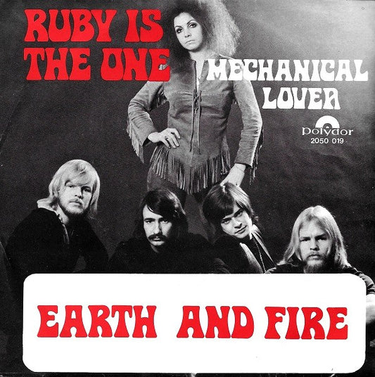 Earth And Fire - Ruby Is The One 19198 Vinyl Singles Goede Staat