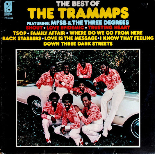 Trammps - Best Of Trammps Featuring: MFSB & Three Degrees (LP) 50782 Vinyl LP Goede Staat