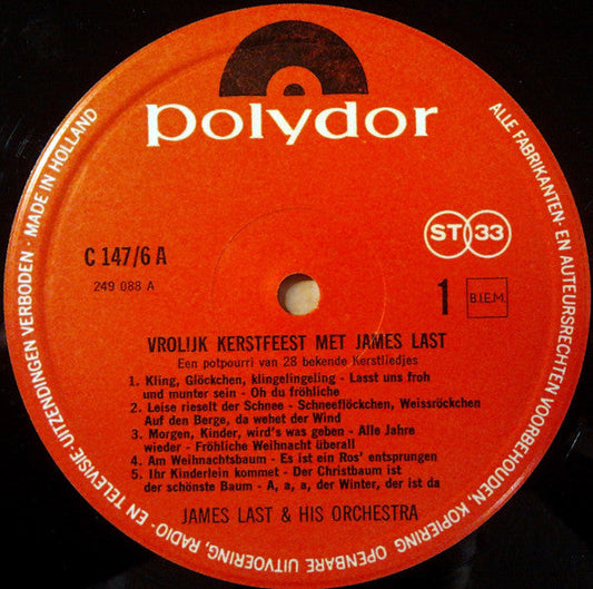 James Last - Vrolijk Kerstfeest Met James Last (LP) 50456