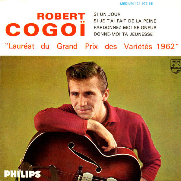 Robert Cogoi - Lauréat Du Grand Prix Des Variétés Vinyl Singles EP Vinyl Zeer Goed / Hoesje Goed "VINYLSINGLES.NL"