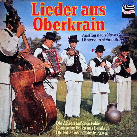 Fidelen Oberkrainer Mit Anja Laval, Boris Bubele Und Fritz Leonhard Von Tolmin - Lieder Aus Oberkrain (LP) Vinyl LP Vinyl Very Good (VG) <br> Hoes Good Plus (G+)