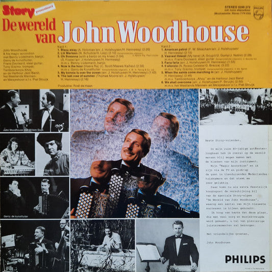 John Woodhouse - De Wereld Van John Woodhouse (LP) Vinyl LP Vinyl Zeer Goed / Hoesje Goed "VINYLSINGLES.NL"