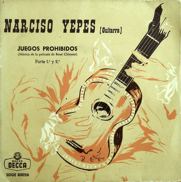 Narciso Yepes - Juegos Prohibidos 17222 Vinyl Singles Goede Staat