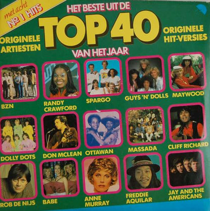 Various - Het Beste Uit De Top 40 Van Het Jaar (LP) Vinyl LP Dubbel Vinyl Goed / Hoes Zie Foto