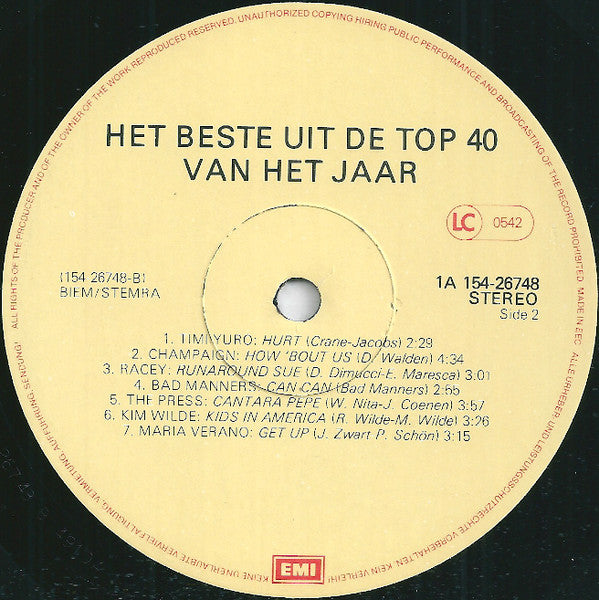 Various - Het Beste Uit De Top 40 Van Het Jaar (LP) 49872 49995 Vinyl LP Dubbel VINYLSINGLES.NL