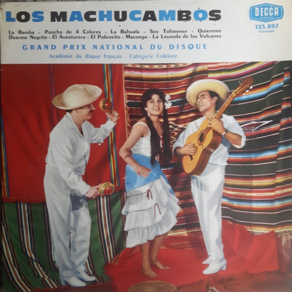 Los Machucambos - Los Machucambos (**") Vinyl LP 10" Vinyl Very Good (VG) <br> Hoes Good Plus (G+)