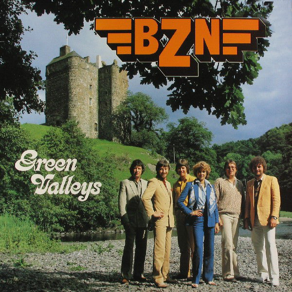 BZN - Green Valleys (LP) Vinyl LP Vinyl Very Good (VG) <br> Hoes Good Plus (G+)