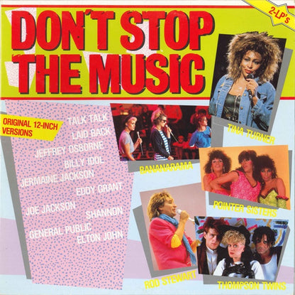 Various - Don't Stop The Music (LP) Vinyl LP Dubbel Vinyl Goed / Hoes Zie Foto