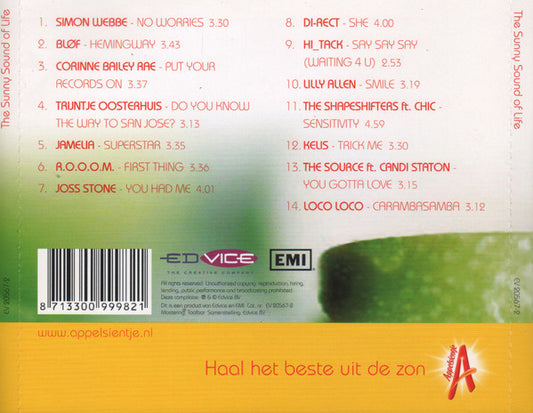 Various - The Sunny Sound Of Life (CD) Compact Disc Goede Staat "VINYLSINGLES.NL"