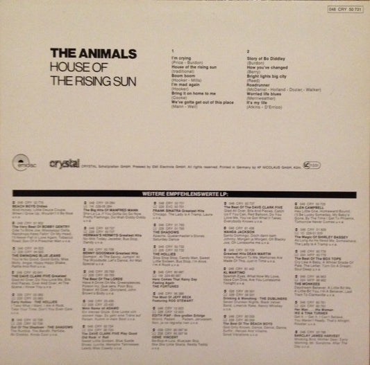 Animals - House Of The Rising Sun (LP)