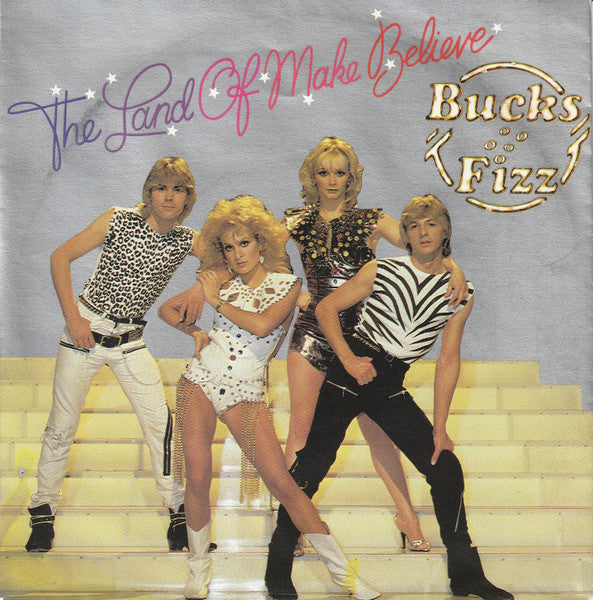 Bucks Fizz - The Land Of Make Believe 38074 Vinyl Singles Hoes: Sticker