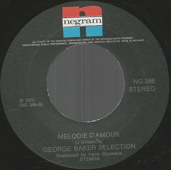 George Baker Selection - Baby Blue 39249 Vinyl Singles Goede Staat