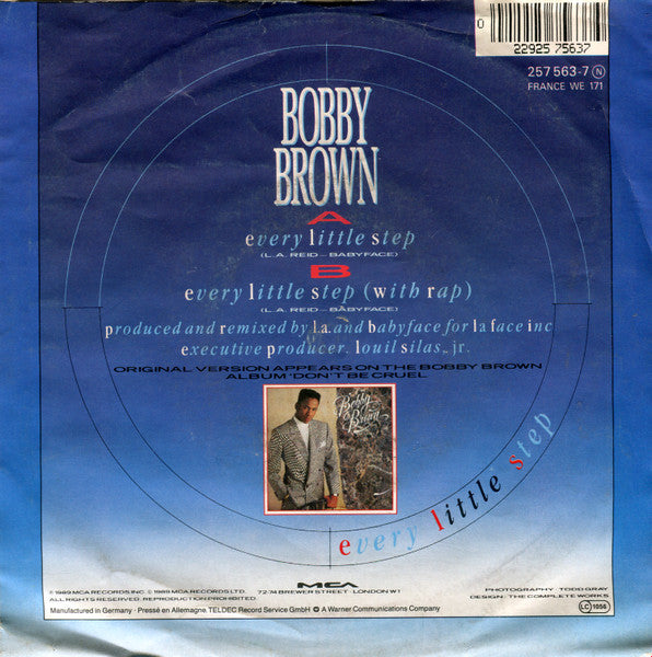 Bobby Brown - Every Little Step 19343 Vinyl Singles Goede Staat