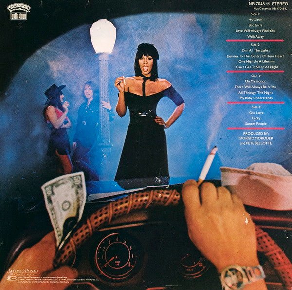 Donna Summer - Bad Girls (LP) Vinyl LP Vinyl Very Good (VG) <br> Hoes Good Plus (G+)