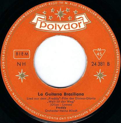 Freddy Quinn - Weit Ist Der Weg Vinyl Singles Vinyl Very Good (VG) <br> Hoes Generic