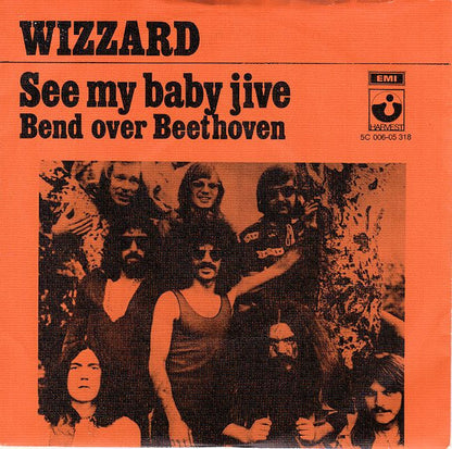 Wizzard - See My Baby Jive Vinyl Singles Vinyl Very Good (VG) <br> Hoes Good Plus (G+)