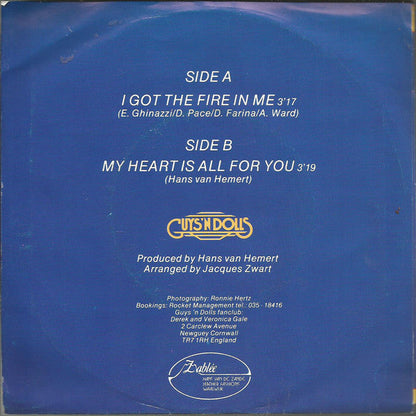 Guys 'N' Dolls - I Got The Fire In Me 27968 Vinyl Singles