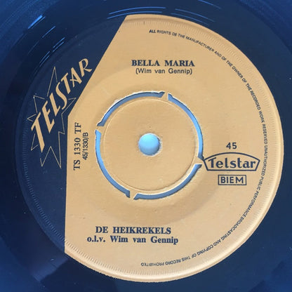 Heikrekels - Ik Wil Alleen Maar Van Je Houden! (B-Keus) Vinyl Singles Vinyl Goed / Hoes Generic