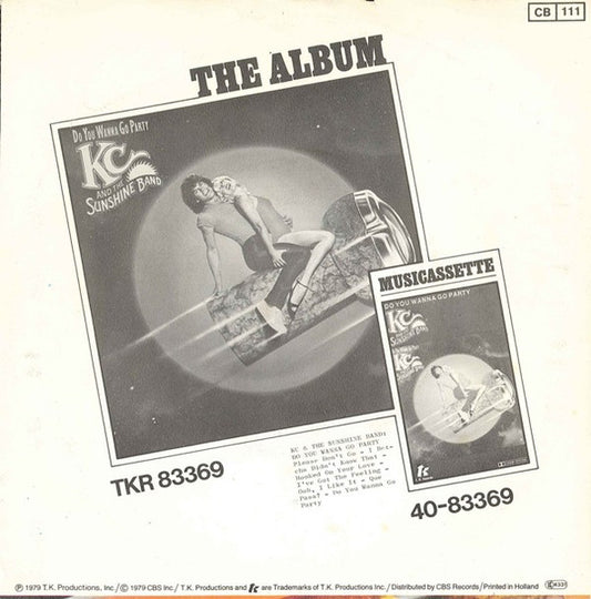 KC & The Sunshine Band - Please Don't Go Vinyl Singles Vinyl Zeer Goed / Hoesje Goed "VINYLSINGLES.NL"
