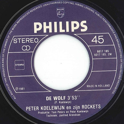 Peter Koelewijn & Zijn Rockets - Klap Maar In Je Handen
