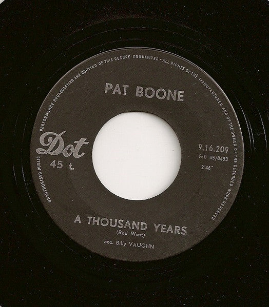 Pat Boone - Moody River