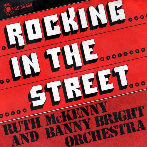 Ruth McKenny And Banny Bright Orchestra - Rocking In The Street 21952 Vinyl Singles Zeer Goede Staat