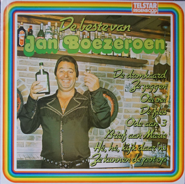 Jan Boezeroen - De Beste Van Jan Boezeroen (LP) Vinyl LP Vinyl Very Good (VG) <br> Hoes Good Plus (G+)