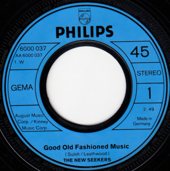 New Seekers - Good Old Fashioned Music Vinyl Singles Vinyl Goed / Hoes Generic