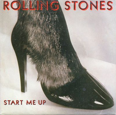 Rolling Stones - Start Me Up Vinyl Singles Vinyl Zeer Goed / Hoesje Goed "VINYLSINGLES.NL"