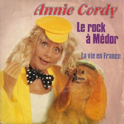Annie Cordy - Le Rock A Médor Vinyl Singles Media VG+ / Sleeve Tekst "VINYLSINGLES.NL"