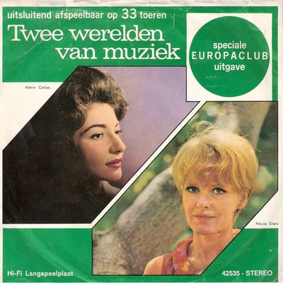 Various - Twee Werelden Van Muziek Vinyl Singles Media VG+ / Sleeve G+