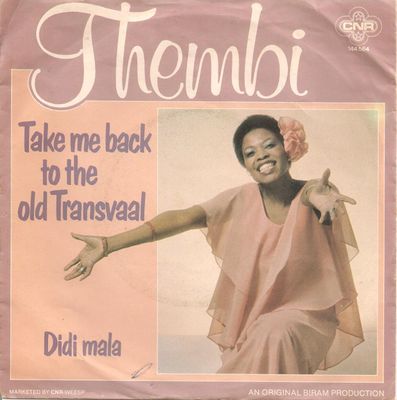 Thembi - Take Me Back To The Old Transvaal Vinyl Singles Vinyl (VG) <br> Hoes (G+)