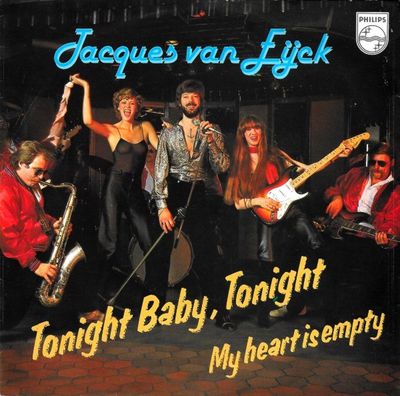 Jacques van Eijck - Tonight Baby, Tonight Vinyl Singles Media VG+ \ Sleeve G+